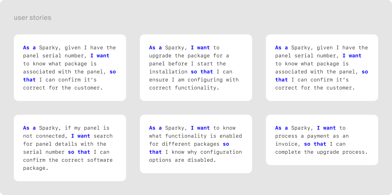 Core feature and function placeholder